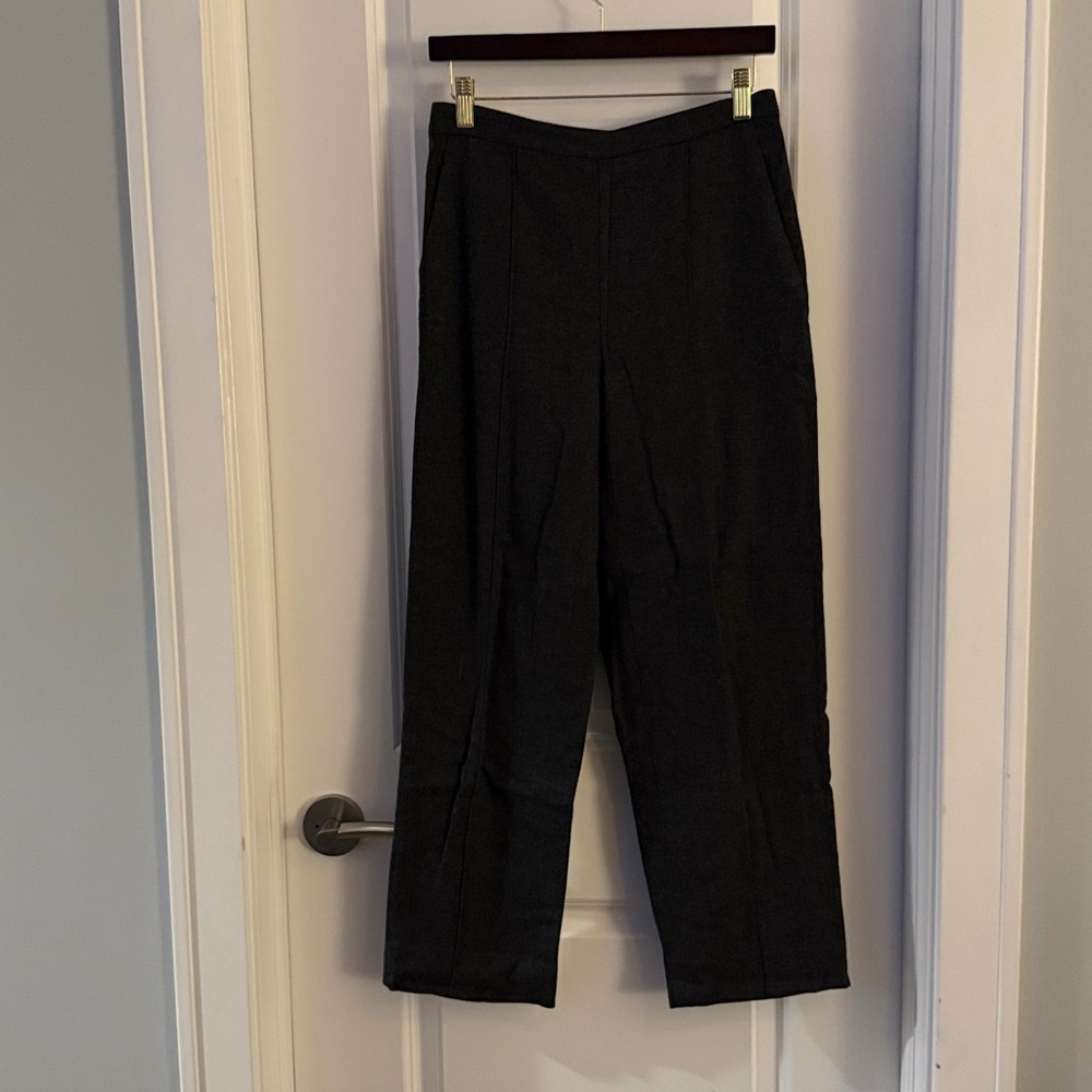 EUC - Vince Italian Wool Pull-On Pant - Charcoal